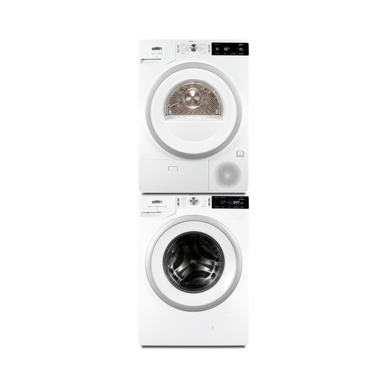 Summit Appliance Washer & Dryer Set with Stackable 2.3 Cubic Feet Front